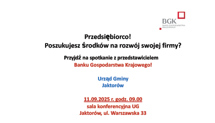 Zdjęcie: Przedsiębiorco z Mazowsza!