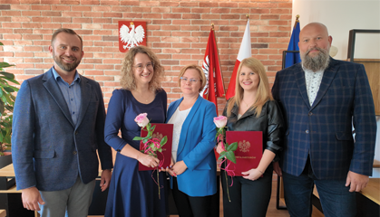 Zdjęcie: Akt nadania stopnia nauczyciela mianowanego