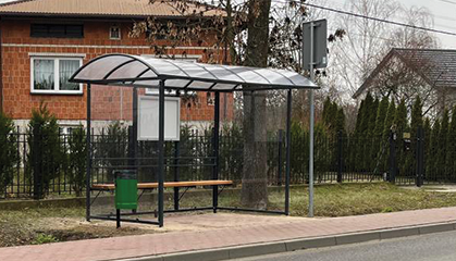 Zdjęcie: Nowe wiaty przystankowe już gotowe!